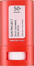 Düfte, Parfümerie und Kosmetik Wasserfester Sonnenschutzstick - Thank You Farmer Sun Project Silky Calming Sun Stick