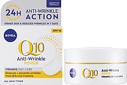 Pflegende Anti-Falten Tagescreme - Nivea Q10 Power Anti-Wrinkle + Firming Normal Skin Cream — Bild N2