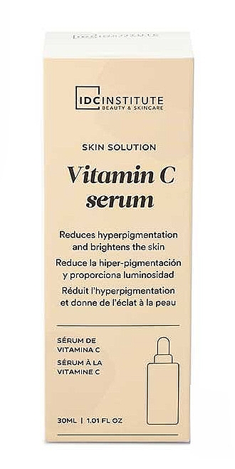 Feuchtigkeitsspendendes Gesichtsserum mit Vitamin C - IDC Institute Skin Solution Vitamin C Facial Serum — Bild N2