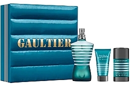Düfte, Parfümerie und Kosmetik Jean Paul Gaultier Le Male - Duftset (Eau de Toilette 125ml + After Shave Balsam 50ml + Deostick 75ml) 