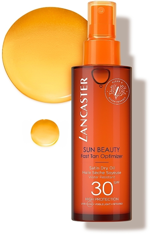 Bräunungsöl LSF 30 - Lancaster Sun Beauty Satin Sheen Oil — Bild N4