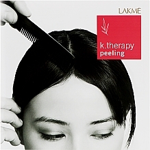 Düfte, Parfümerie und Kosmetik Probenset - Lakme K.Therapy Peeling (shmp/10ml + shmp/10ml)