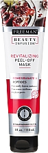 Düfte, Parfümerie und Kosmetik Regenerierende Gesichtsmaske - Freeman Beauty Infusion Revitalizing Peel-Off Mask Pomegranate + Peptides