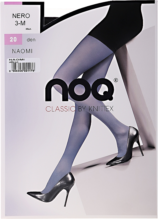 Damenstrumpfhose Naomi 20 Den nero - Knittex — Bild N3