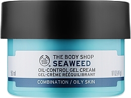 Anti-Glanz Tagescreme für fettige und Mischhaut mit Meeresalgen - The Body Shop Seaweed Oil Control Gel Cream — Bild N1