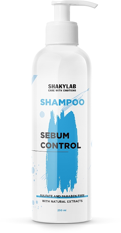 Sulfatfreies Shampoo für fettiges Haar Sebum Control - SHAKYLAB Sulfate-Free Shampoo — Bild N1