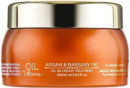 Leave-in Greme für normales bis geschädigtes Haar mit Arganöl und Kaktusfeige - Schwarzkopf Professional Oil Ultime Oil In Cream Treatment — Bild N1