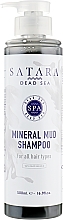 Shampoo für alle Haartypen mit Schlamm aus dem Toten Meer - Satara Dead Sea Mineral Mud Shampoo — Bild N1