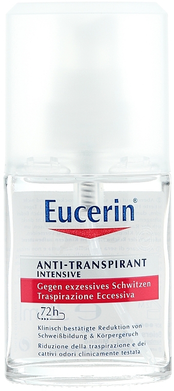 72h-Schutz Deospray Antitranspirant - Eucerin 72h Anti-Transpirant Intensive Pump Spray — Bild N1