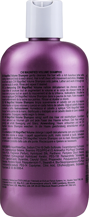 Volumen-Shampoo für feines Haar - CHI Magnified Volume Shampoo — Bild N4
