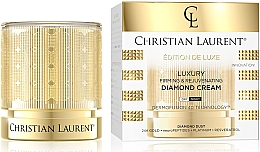 Düfte, Parfümerie und Kosmetik Luxuriöse straffende und verjüngende Gesichtscreme mit Diamantpulver - Christian Laurent Luxury Firming&Rejuvenating Diamond Cream