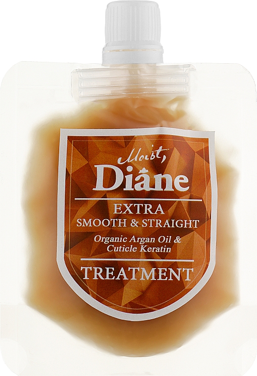 Balsam-Maske mit Keratin für das Haar - Moist Diane Perfect Beauty Extra Smooth & Straight — Bild N3