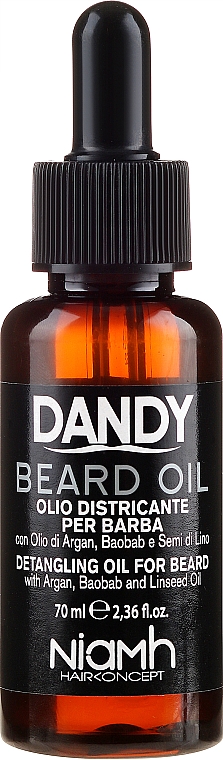 Bart- und Schnurrbartöl - Niamh Hairconcept Dandy Beard Oil — Bild N1