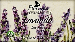 Natürliche Seife mit Lavendel - Florinda Sapone Vegetale Lavanda — Bild N1