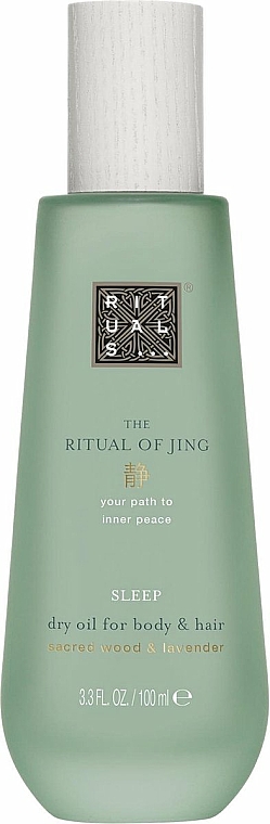 Trockenöl für Körper und Haar mit Heiligem Holz und Lavendel - Rituals The Ritual of Jing Dry Oil — Bild N1