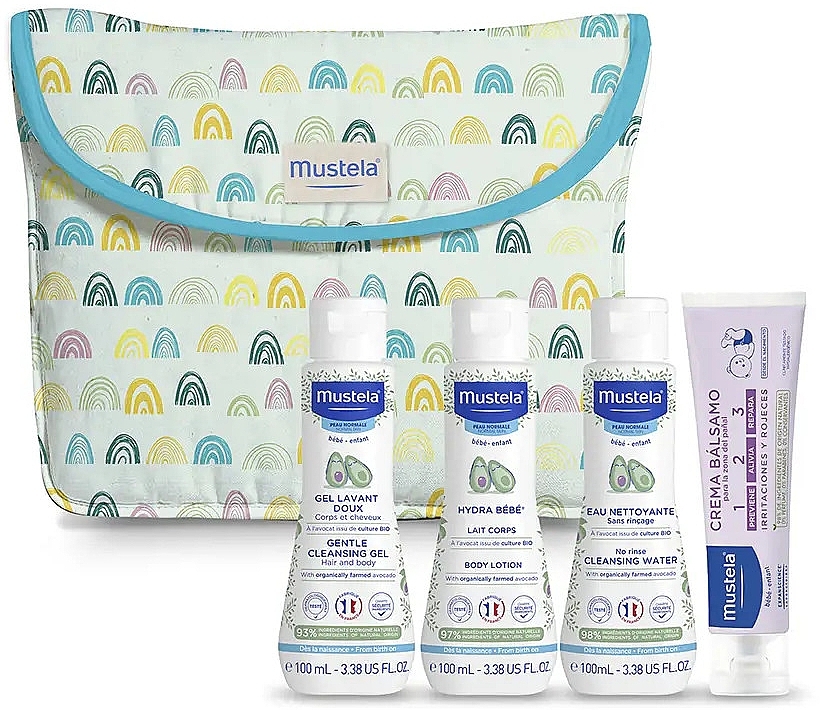 Set 5 St. - Mustela Bebe Little Moments Nneceser Arcoiris Set — Bild N1