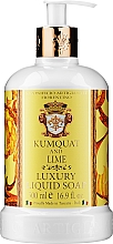 Natürliche Flüssigseife Kumquat und Limette - Saponificio Artigianale Fiorentino Kumquat and Lime Luxury Liquid Soap — Bild N1