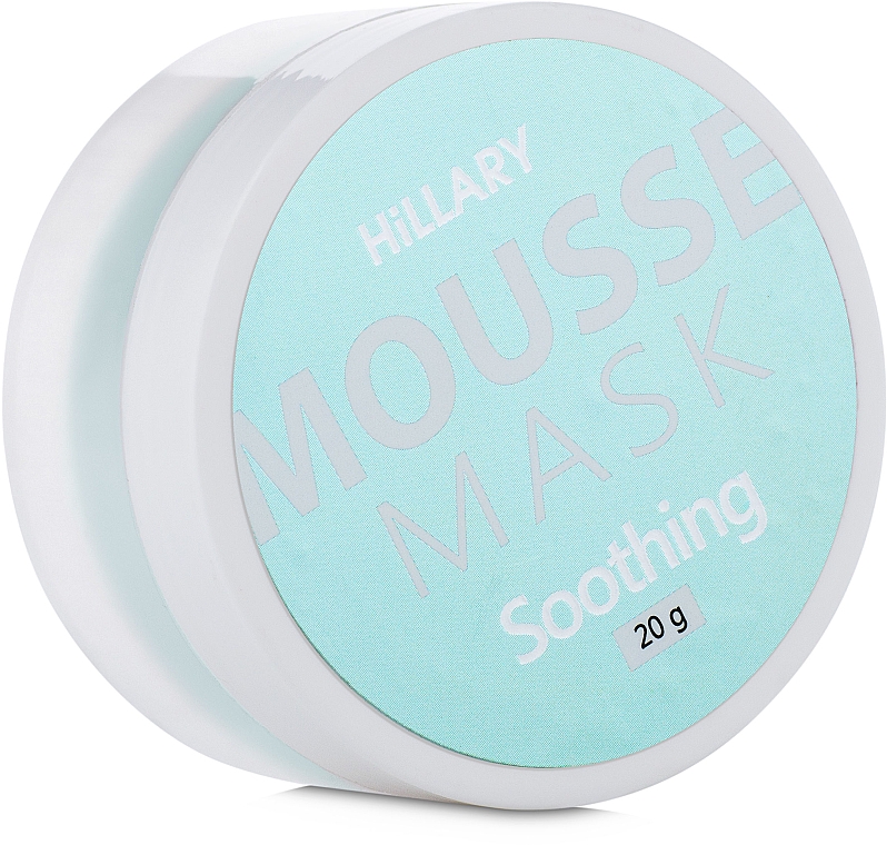 Beruhigende Gesichtsmouse-Maske - Hillary Mousse Mask Soothing — Bild N1