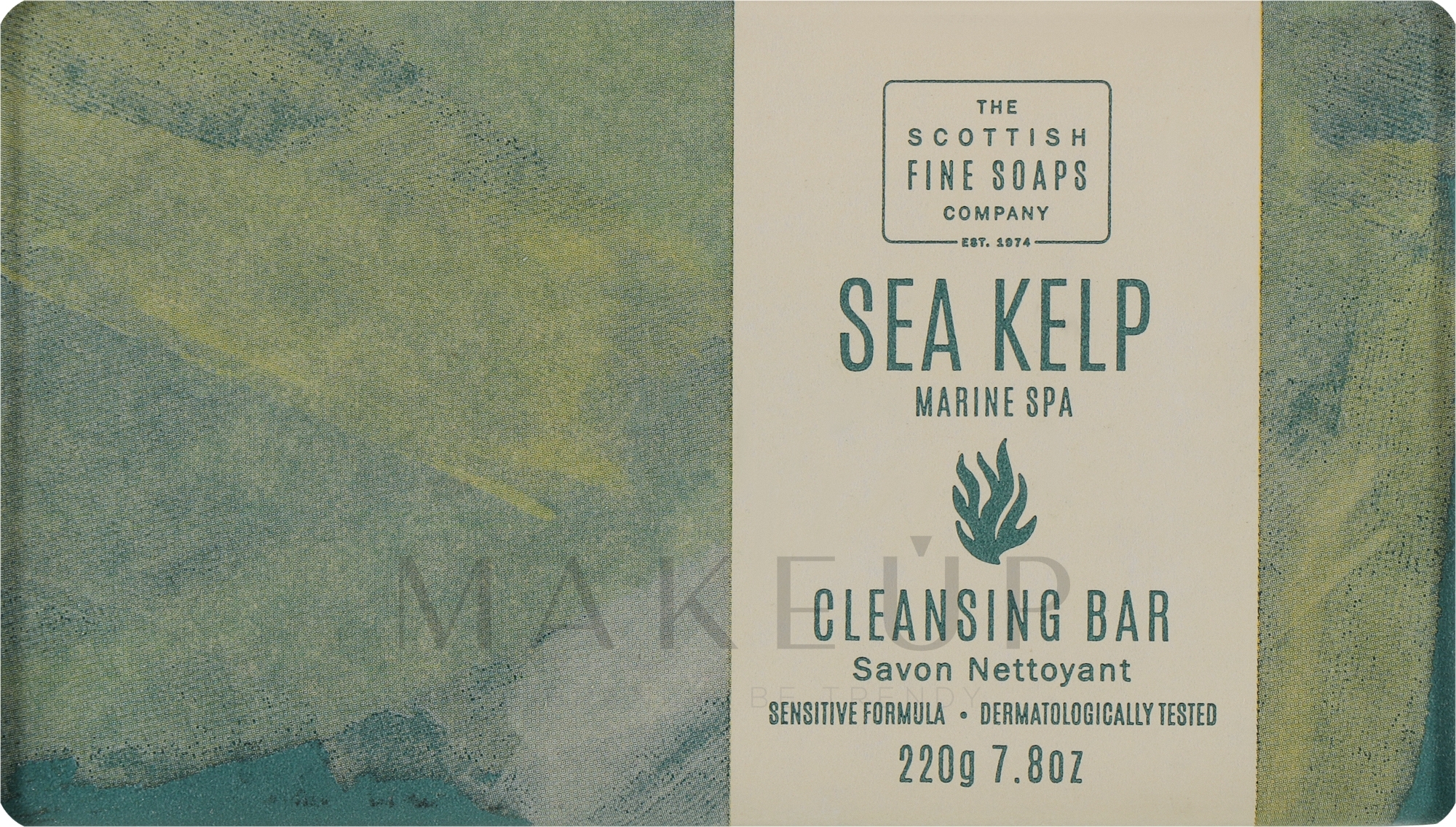 Seife mit Grünalgenextrakt - Scottish Fine Soaps Sea Kelp Cleansing Bar — Bild 220 g