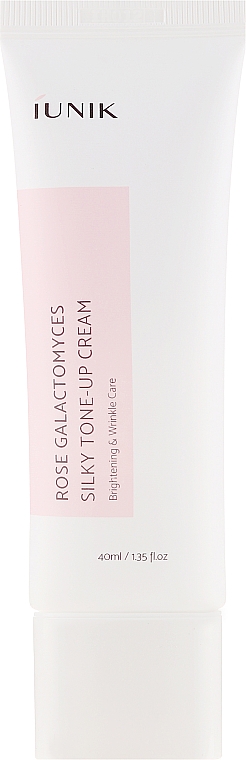 Aufhellende Anti-Aging Gesichtscreme - iUNIK Rose Galactomyces Silky Tone Up Cream — Bild N2