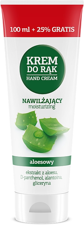 Feuchtigkeitsspendende Handcreme mit Aloe - VGS Polska Moisturizing Aloe Hand Cream — Bild N1