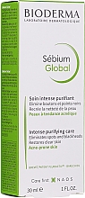 Düfte, Parfümerie und Kosmetik Intensiv pflegende Gesichtscreme für Aknehaut mit starken Unreinheiten - Bioderma Sebium Global