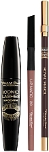 Set - Pierre Rene Smoky Brown (Mascara/15ml + Augenstift/1.6g + Lippenstift/0.4g) — Bild N4