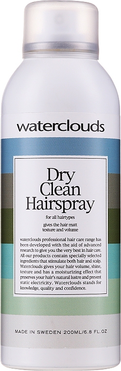 Trockenshampoo für alle Haartypen - Waterclouds Volume Dry Clean Hairspray — Bild N1