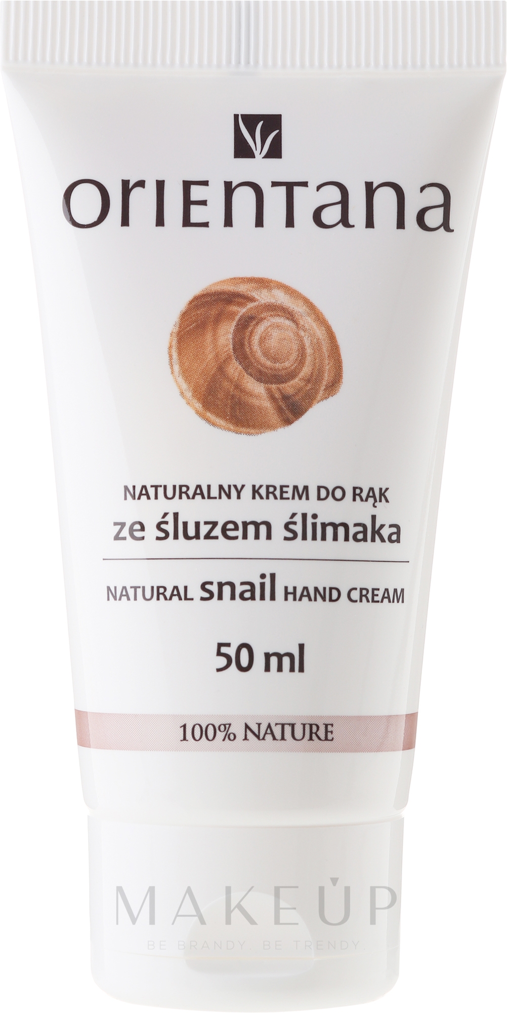 Natürliche Handcreme mit Schneckenschleim-Extrakt - Orientana Natural Snail Hand Cream — Bild 50 ml