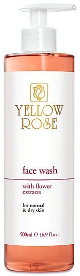 Tiefenreinigendes Gesichtswaschgel mit Blütenextrakten für normale und trockene Haut - Yellow Rose Face Wash With Flower Extracts — Bild N2