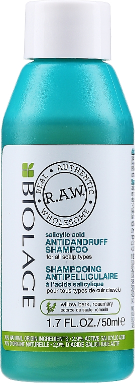 GESCHENK! Anti-Schuppen Shampoo für alle Kopfhauttypen - Biolage R.A.W. Rebalance Anti-Dandruff Shampoo (Mini) — Bild N1