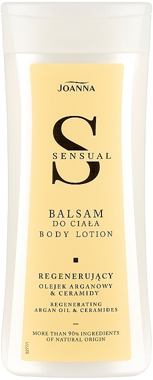 Körperlotion mit Arganöl für trockene und müde Haut - Joanna Sensual Argan Oil Balsam — Bild N1