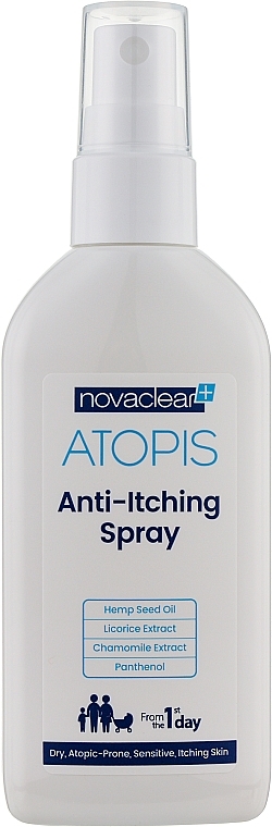 Beruhigendes Körperspray gegen Juckreiz und Reizungen - Novaclear Atopis Anti-Itching Spray — Bild N1
