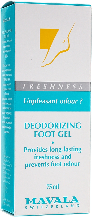 Deo-Fußgel - Mavala Deodorizing Foot Gel 