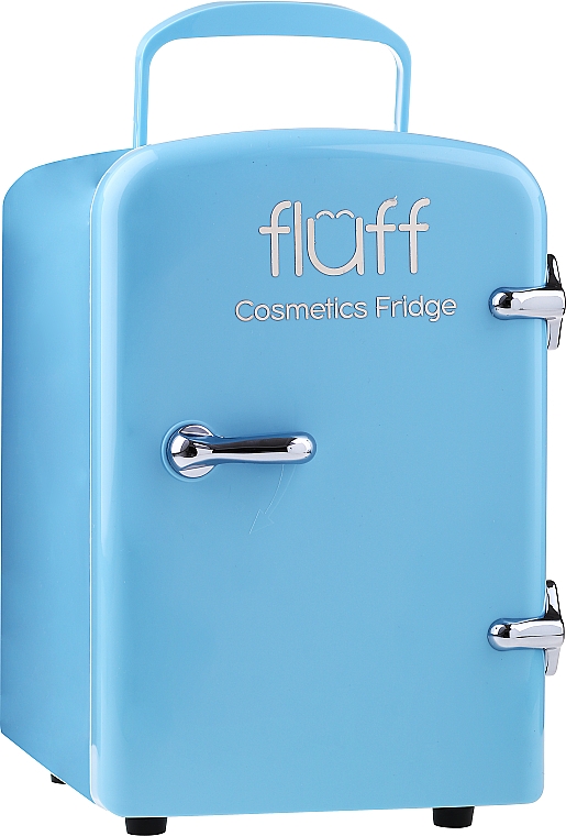 Kosmetischer Mini-Kühlschrank hellblau - Fluff Cosmetic Fridge — Bild N1