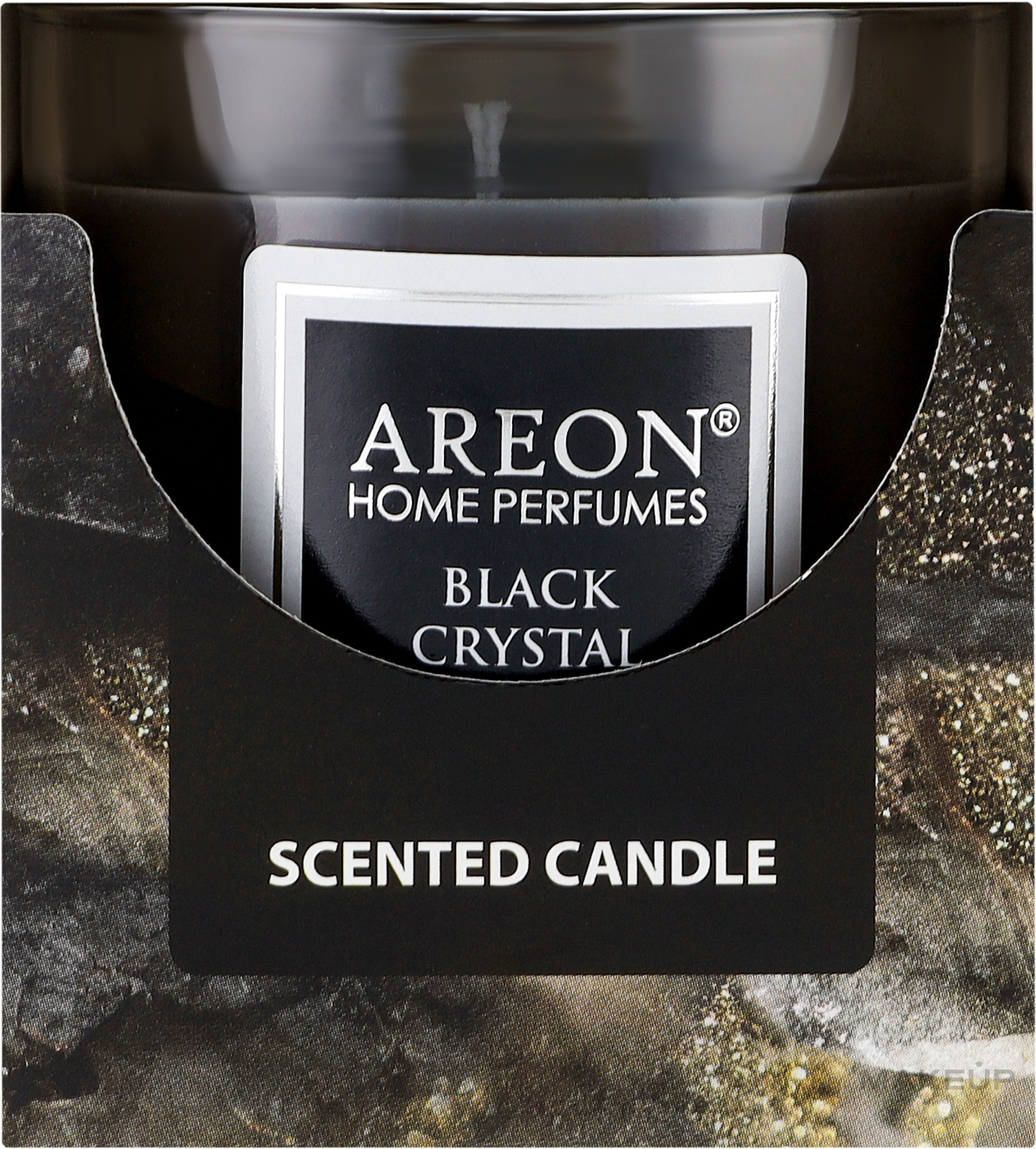 Duftkerze im Glas Black Crystal - Areon Home Perfumes Black Crystal Scented Candle — Bild 120 g