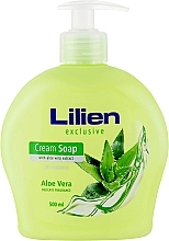 Düfte, Parfümerie und Kosmetik Flüssige Cremeseife "Aloe Vera" - Lilien Aloe Vera Cream Soap
