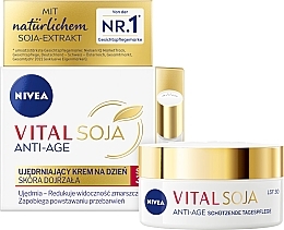 Düfte, Parfümerie und Kosmetik Tagescreme mit Sojaextrakt - Nivea Vital Soja Anti-Age SPF 30