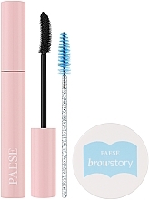 Düfte, Parfümerie und Kosmetik Augen-Make-up Set - Paese Eyestory Set (Augenbrauenpinsel 1 St. + Mascara 9ml + Augenbrauenseife 8g) 