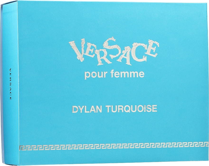 Versace Dylan Turquoise pour Femme - Duftset (Eau de Toilette 50ml + Körpergel 50ml + Duschgel 50ml) — Bild N3