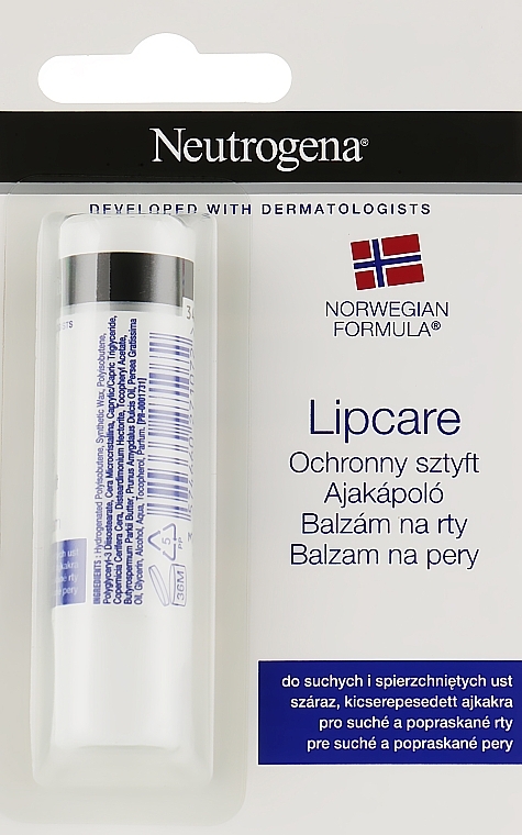 Schützende Lippenpflege - Neutrogena Norwegian Formula Lipcare SPF4 — Bild N1
