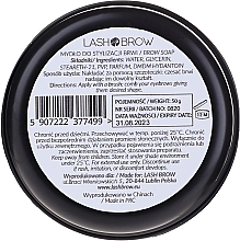 Fixierende Augenbrauenseife - Lash Brow Soap — Bild N2