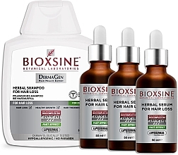 Set gegen Haarausfall - Bioxsine Dermagen White (Shampoo 300ml + Serum 3x50ml)  — Bild N1