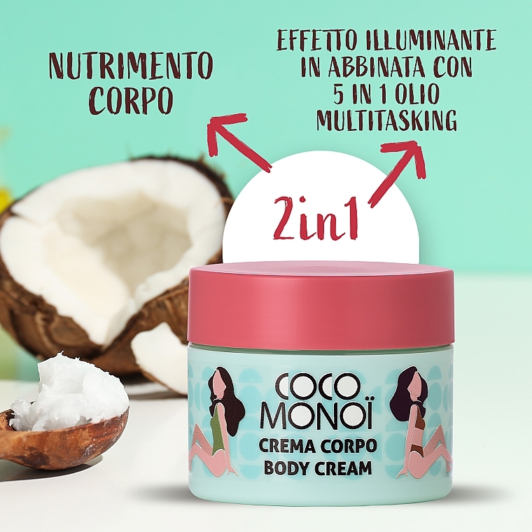Körpercreme - Coco Monoi Body Cream 2 In 1 — Bild N3