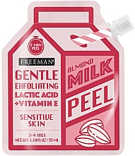 Düfte, Parfümerie und Kosmetik Gesichtspeeling mit Mandelmilch für empfindliche Haut - Freeman Almond Milk Peel