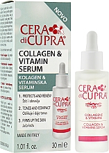 Düfte, Parfümerie und Kosmetik Pflegendes Gesichtsserum - Cera Di Cupra Collagen & Vitamin Serum