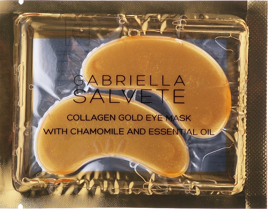 Kollagen-Augenpatches mit Kamille und ätherischen Ölen - Gabriella Salvete Collagen Gold Eye Gel — Bild N3