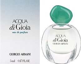 GESCHENK! Giorgio Armani Acqua di Gioia - Eau de Parfum (Mini) — Bild N1