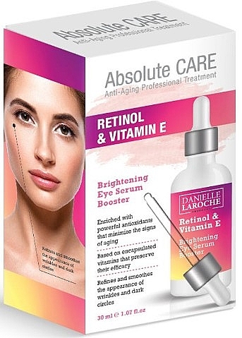 Stärkendes Augenserum - Absolute Care Retinol Vitamin C Eye Serum Booster — Bild N1