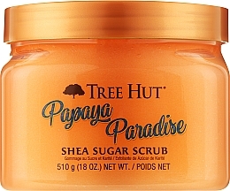 Körperpeeling Papaya-Himmel - Tree Hut Shea Sugar Scrub — Bild N1